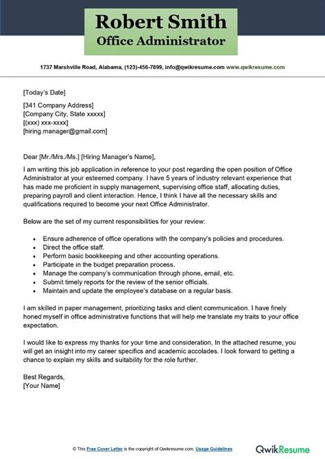 Real estate cover letter no prior experience